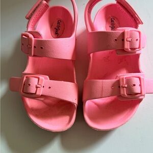 Cat & Jack Vibrant Pink Kids Sandals